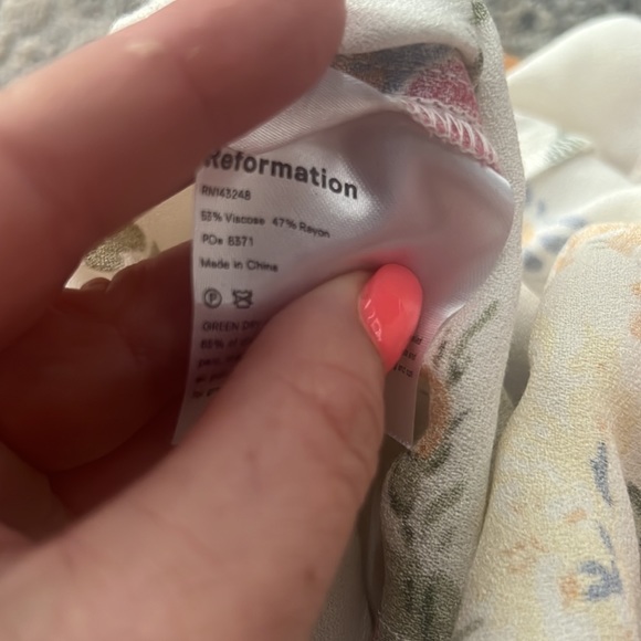 Reformation Floral Jumpsuit - Picture 9 of 9